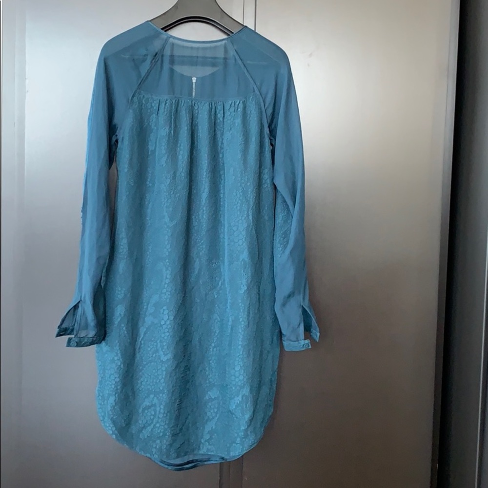 Rebecca Taylor Zip Front Silk Dress - Picture 4 of 9